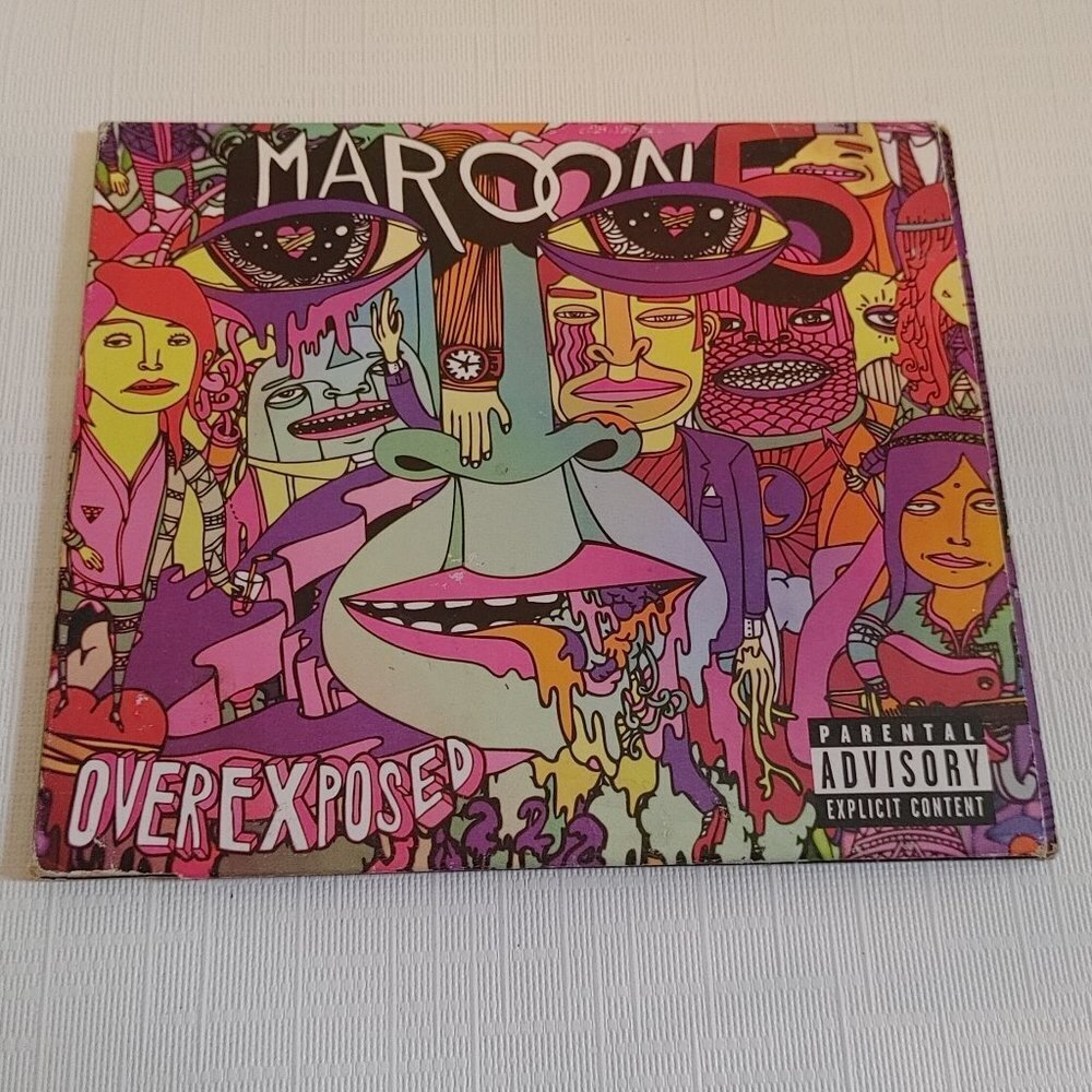 2012 Maroon 5 Overexposed CD Explicit Version